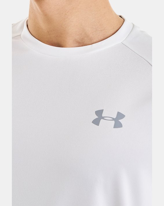 Men's UA Tech™ 2.0 Short Sleeve in White image number 7